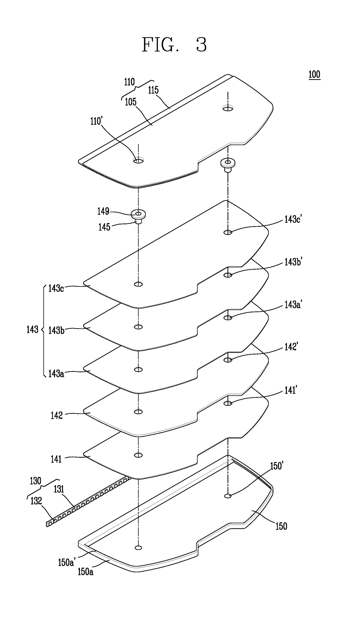 Irregular shape display device having hole