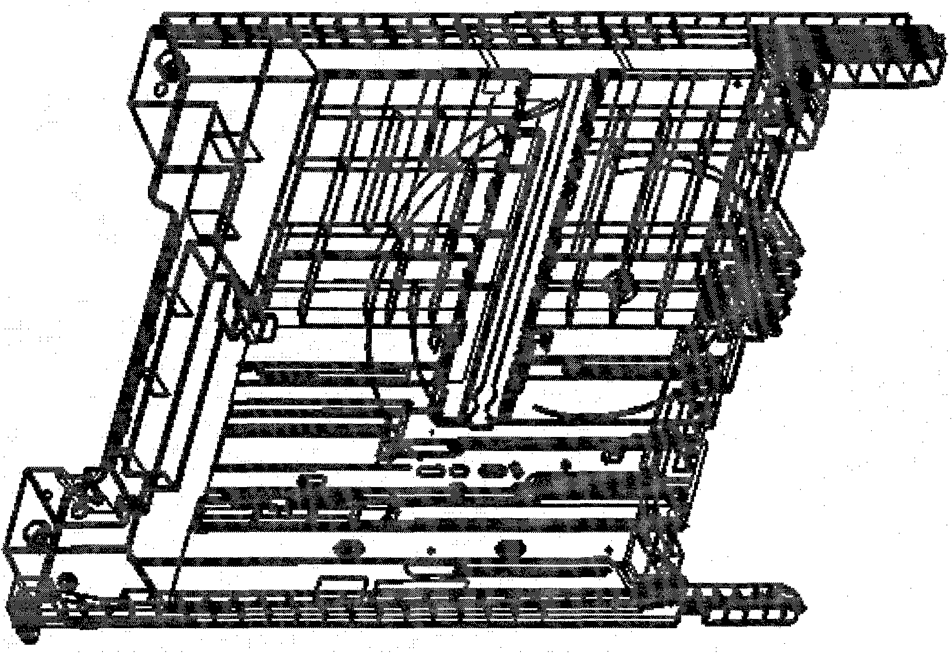 Method for shortening molding cycle of paper holder of copier