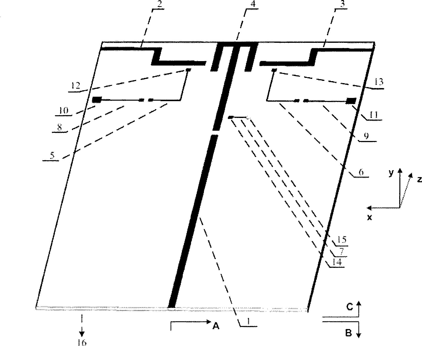 Reconfigurable antenna used for mobile terminal