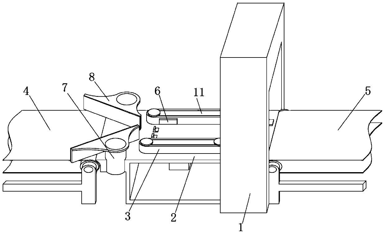 Full-automatic storage battery welding device