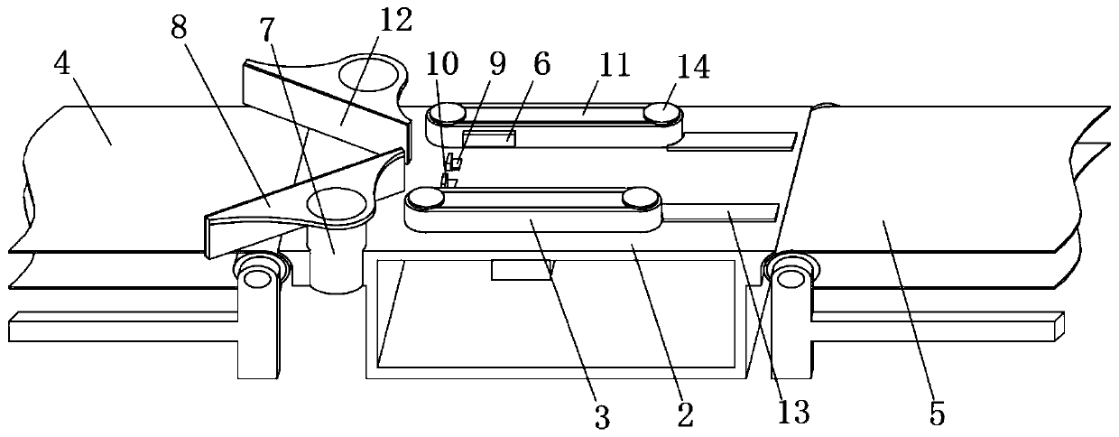 Full-automatic storage battery welding device