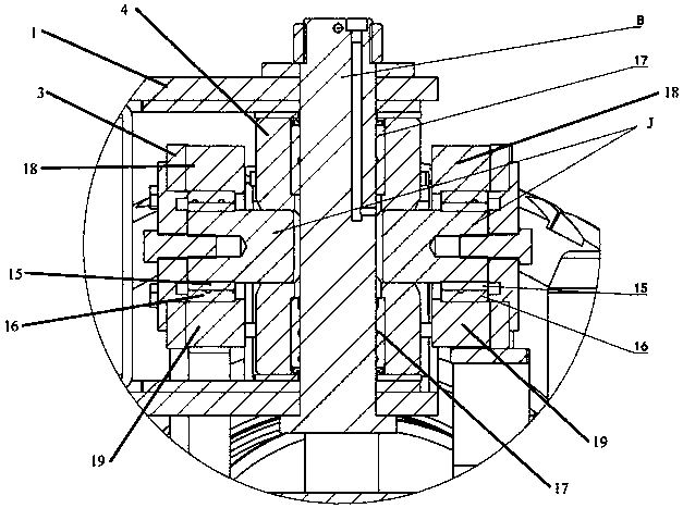 Wheel excavator and walking steering method thereof