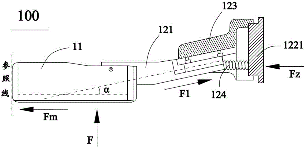 Mammary gland compression panel structure and mammary gland detecting instrument