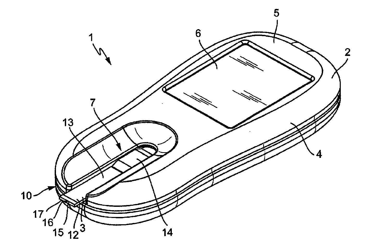 Analytical system for detecting an analyte in a body fluid and disposable integrated puncturing and analyzing element