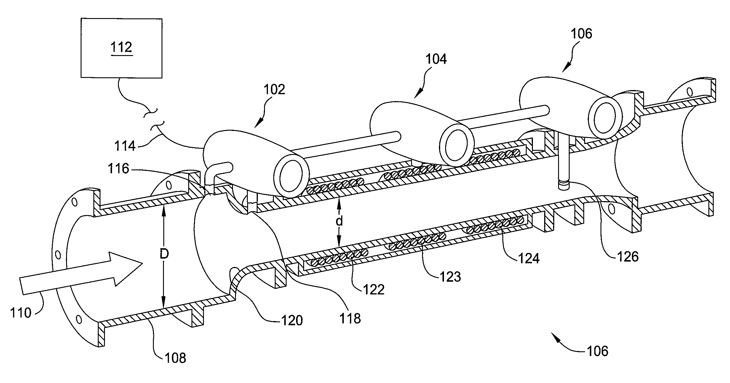 Wet-gas flowmeter