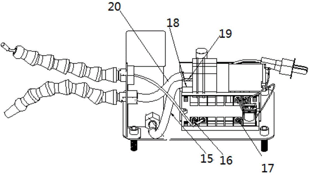 Automatic flame failure device for dry burning of gas stove