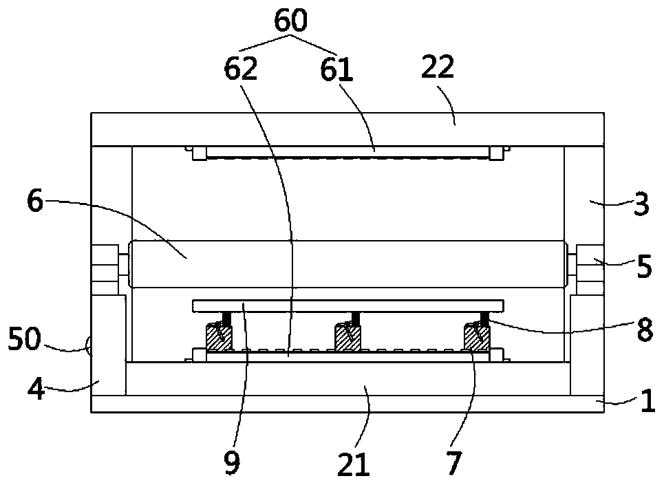 A steel strip detection device on a color steel plate production line