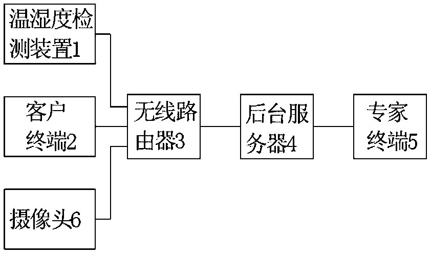 Potted flower remote detection system with camera function