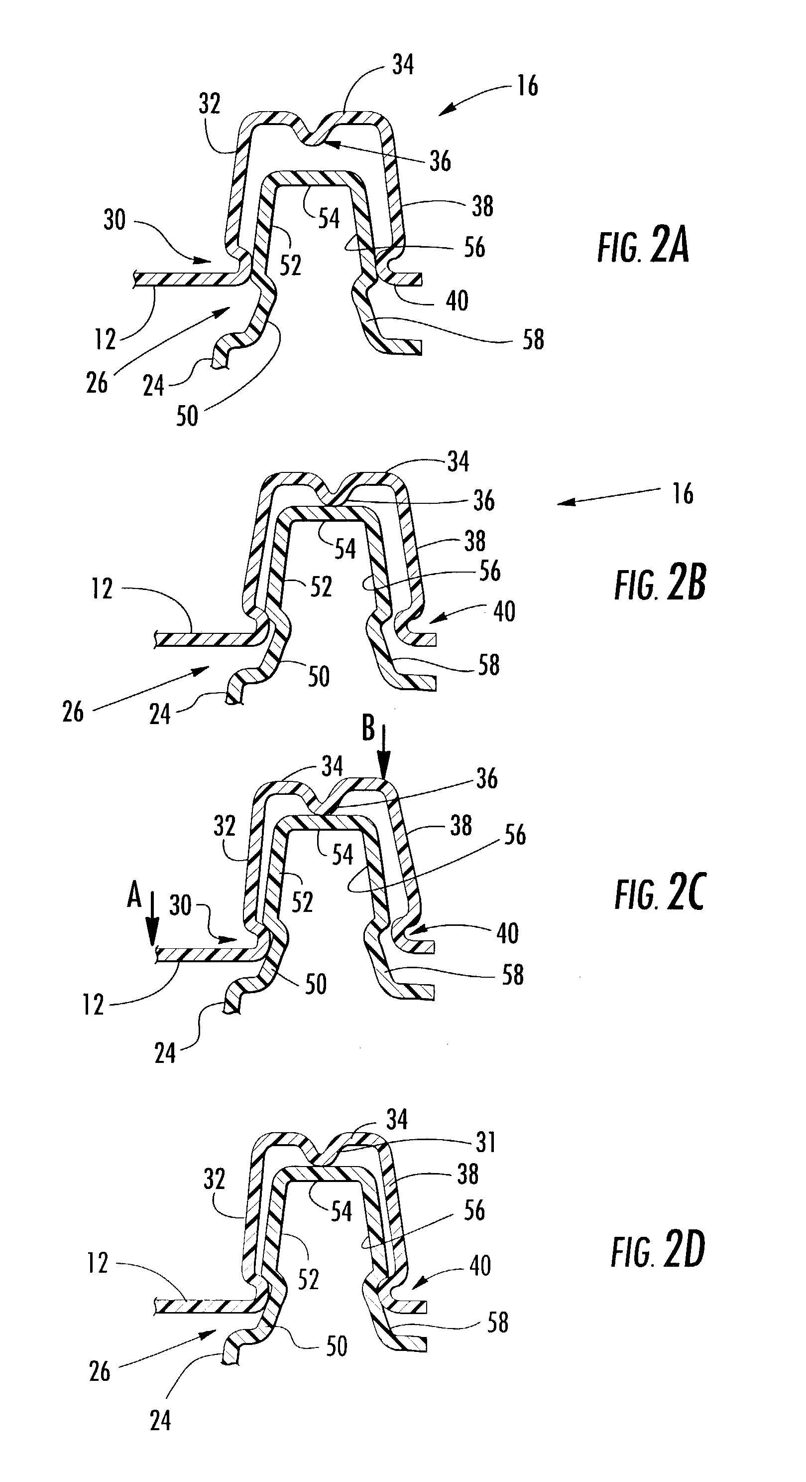 Container including a bowl and a lid each having interfitting lips