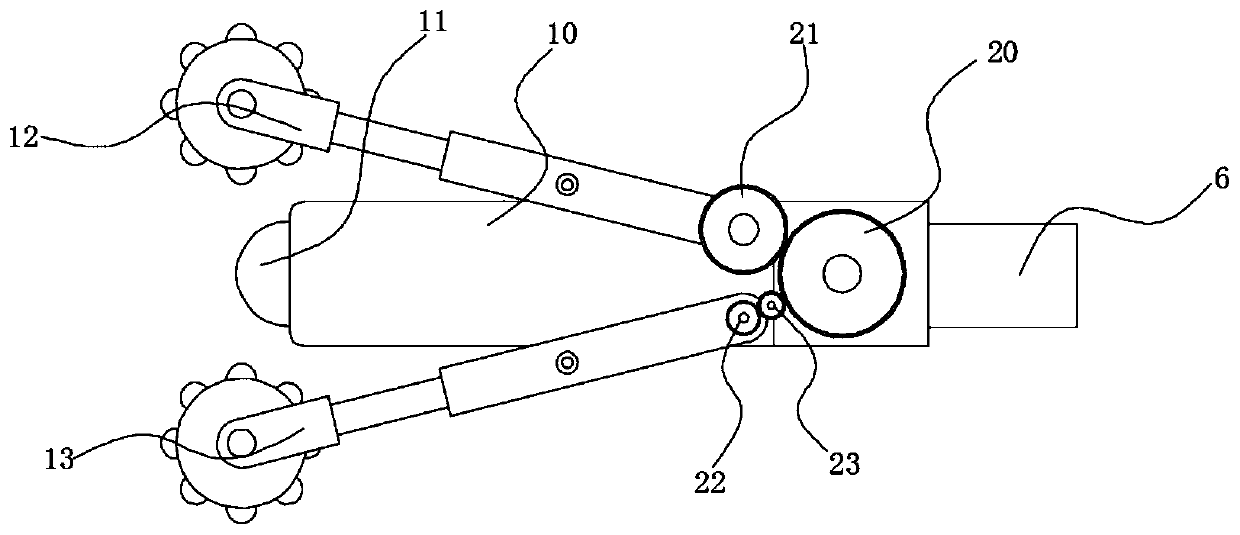 Vehicle driver seat with waist massage function