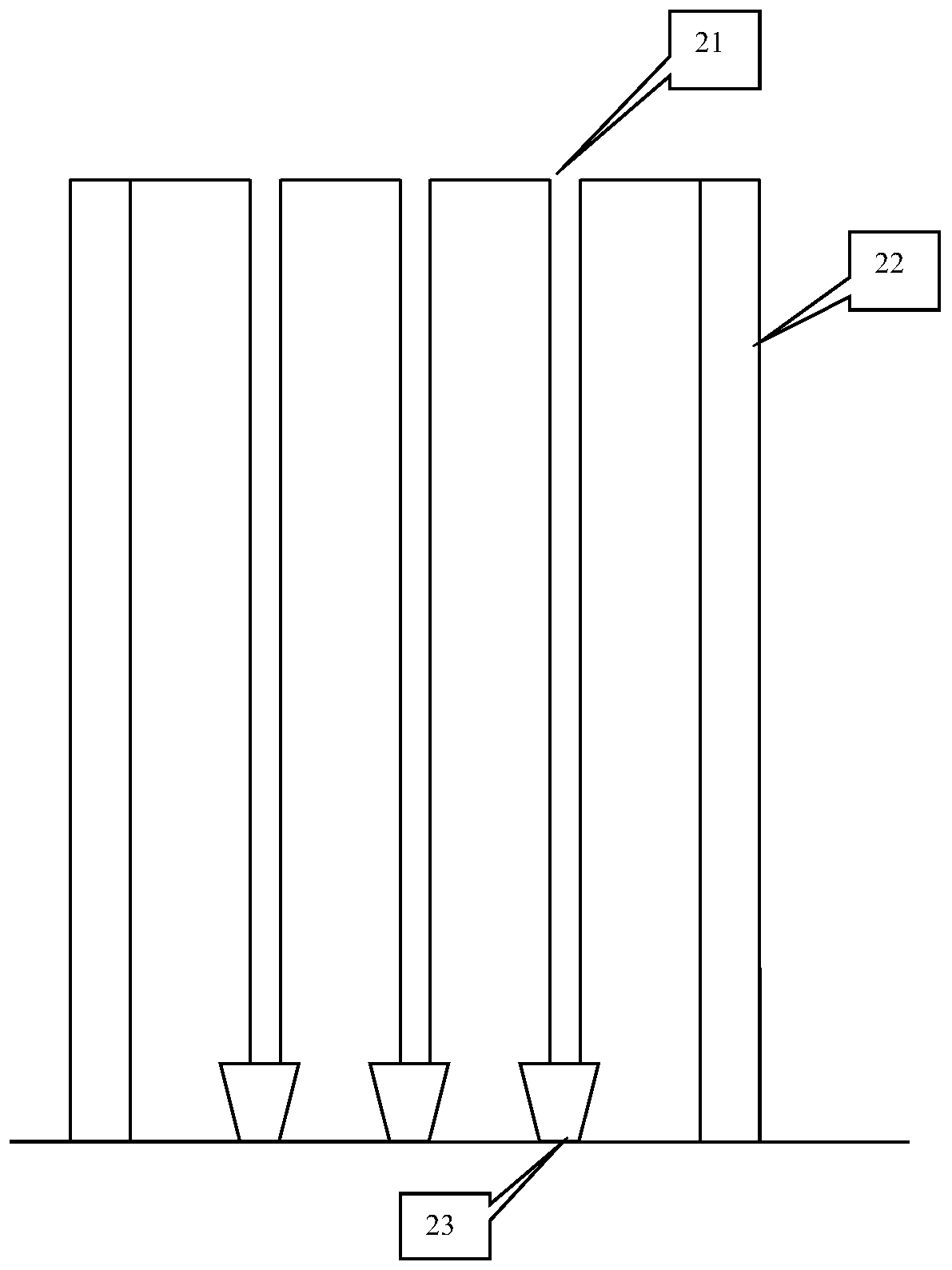 Making device and method for millet or wheat root system specimen