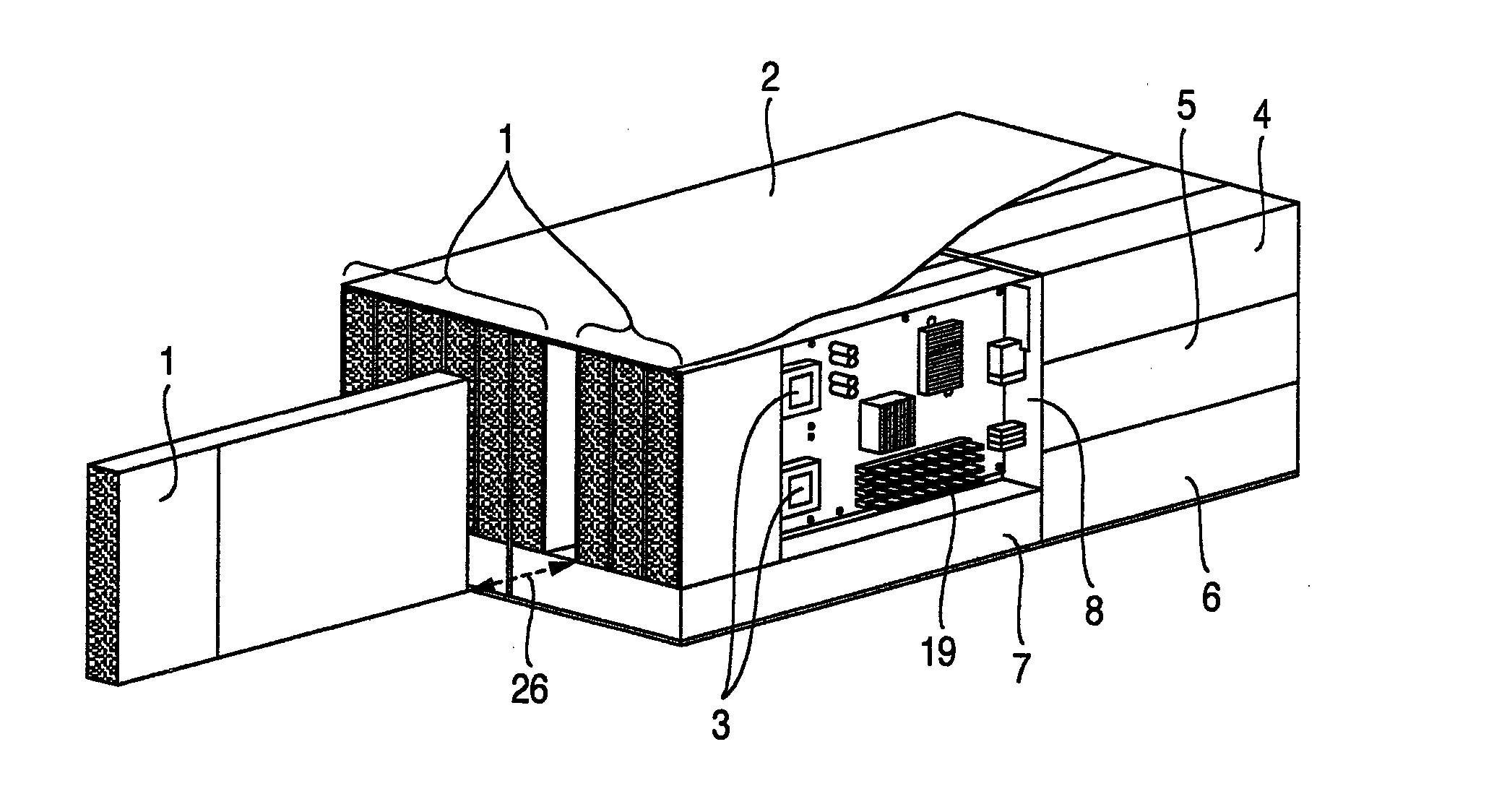 Cooling device and electronic equipment including cooling device