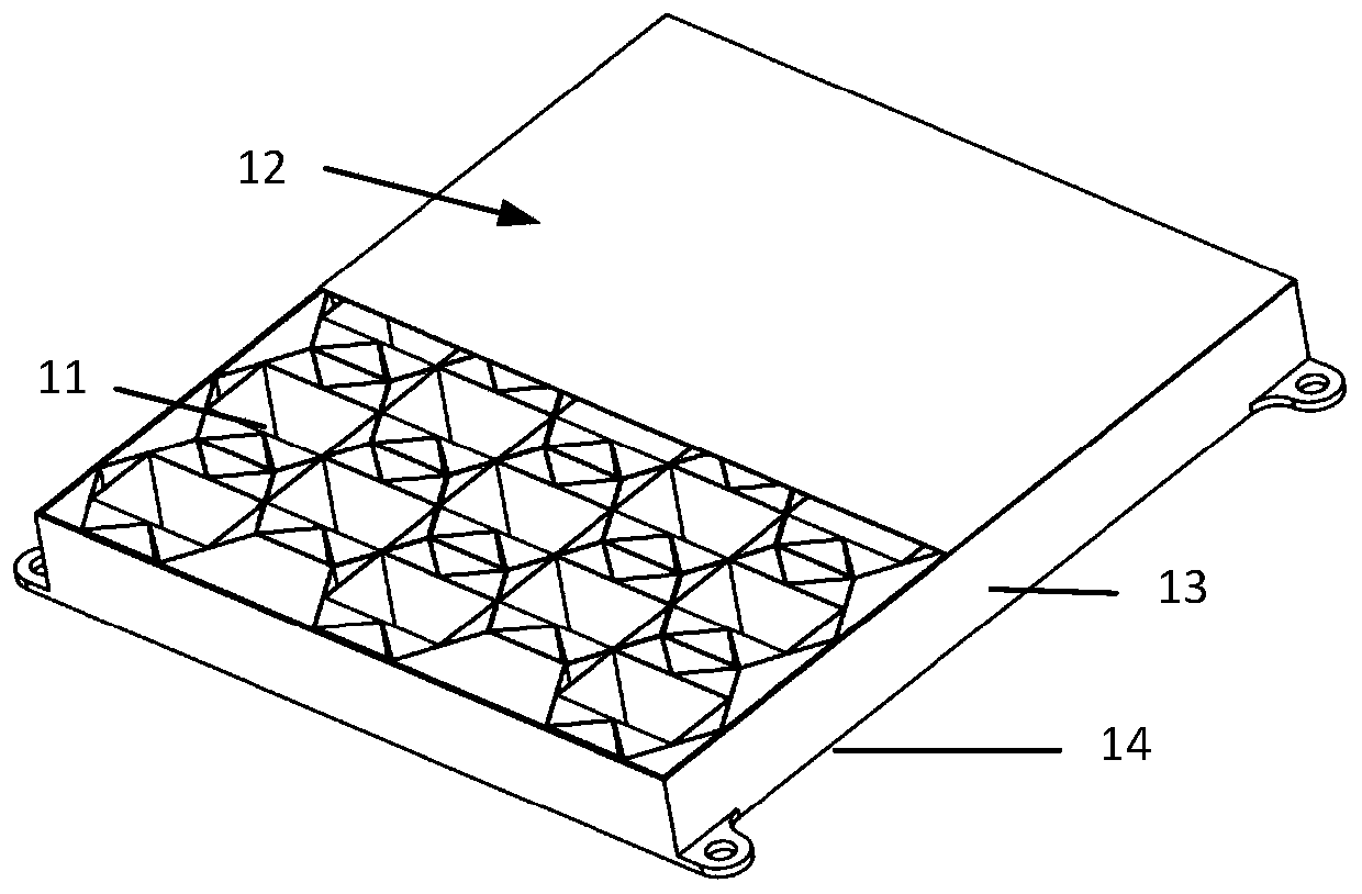 A new type of energy-absorbing buffer device for cellular honeycomb