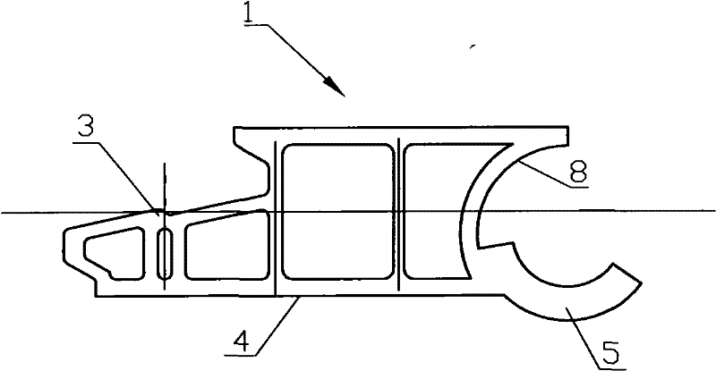 Angle piece template with adjustable angle