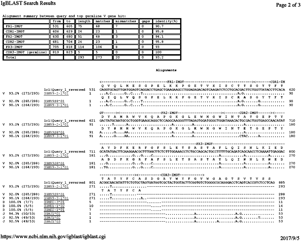 Monoclonal antibodies capable of specifically recognizing mouse protein Doppel