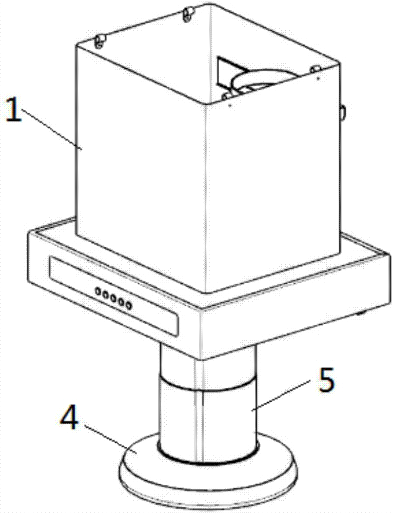 Automatic telescopic range hood with residual fume collection function