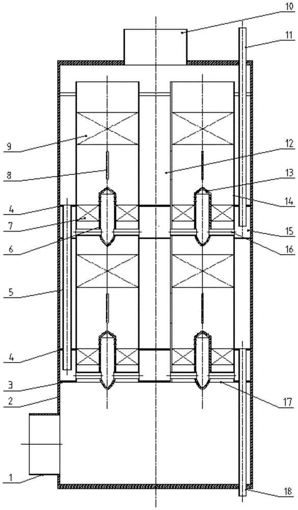 Airlift Cyclone Suction and Downcomer Isolation Tray