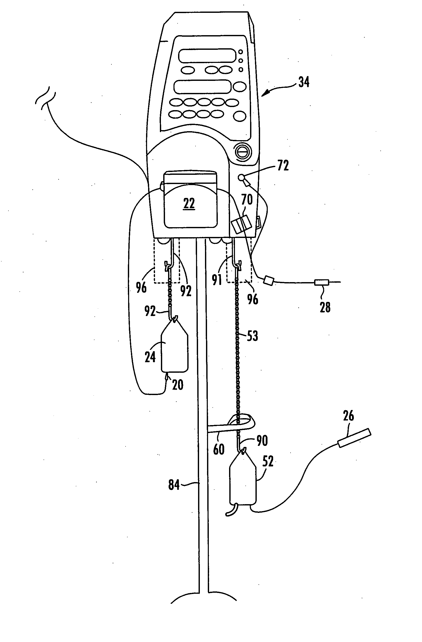 Patient hydration monitoring and maintenance system and method for use with administration of a diuretic