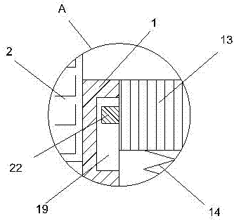 Sewage purifying pretreatment device