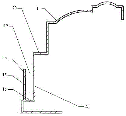 Double-insertion type antitheft door