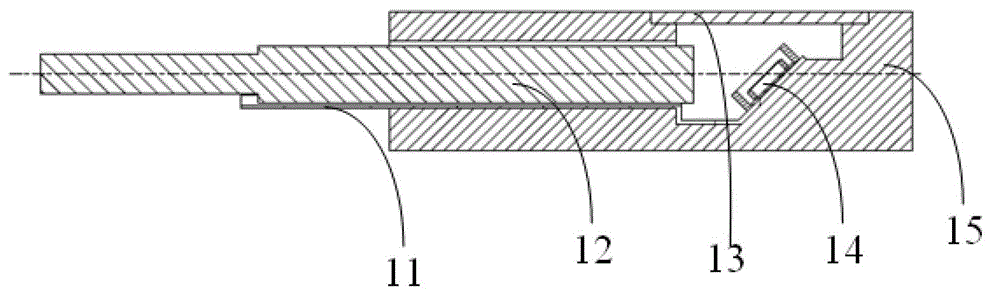 Double-working-mode micro electro mechanical system (MEMS) optical probe