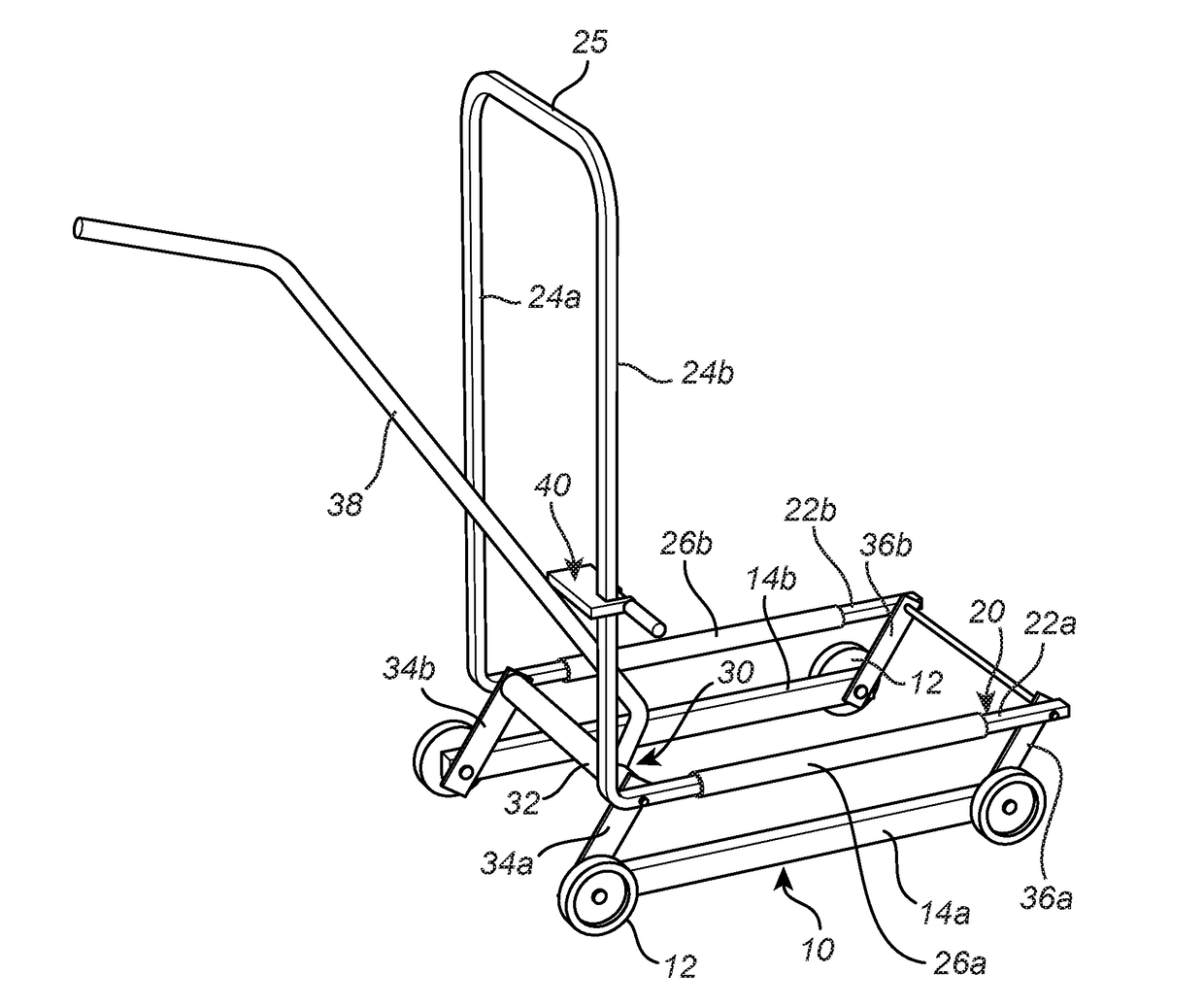 Wheel lifting device