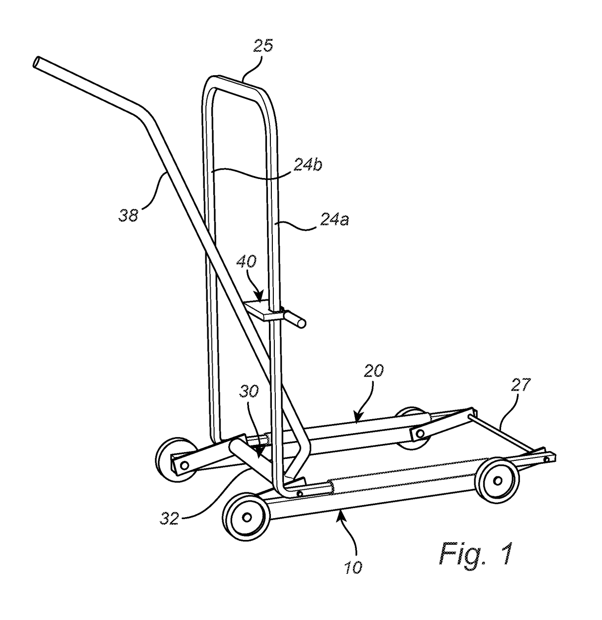 Wheel lifting device