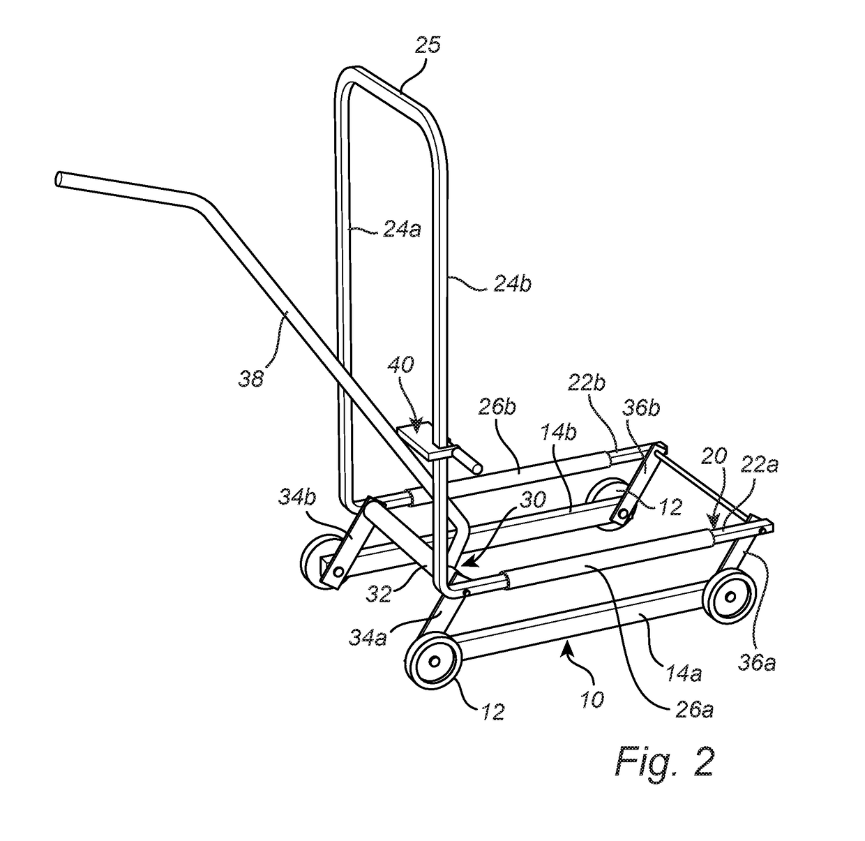 Wheel lifting device