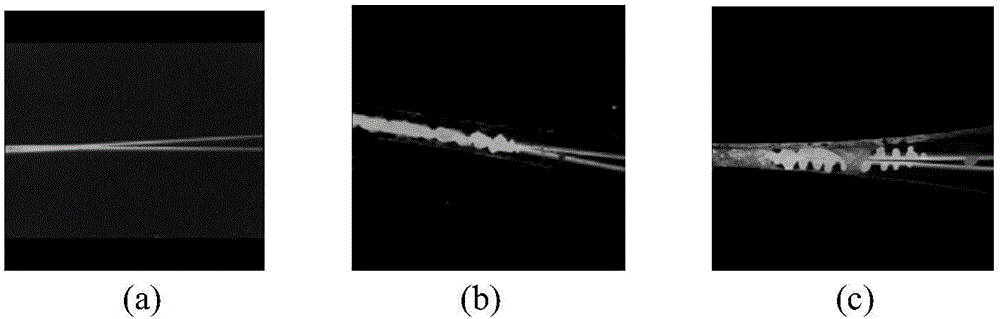 High-frequency resistance straight seam welding quality state online detection method