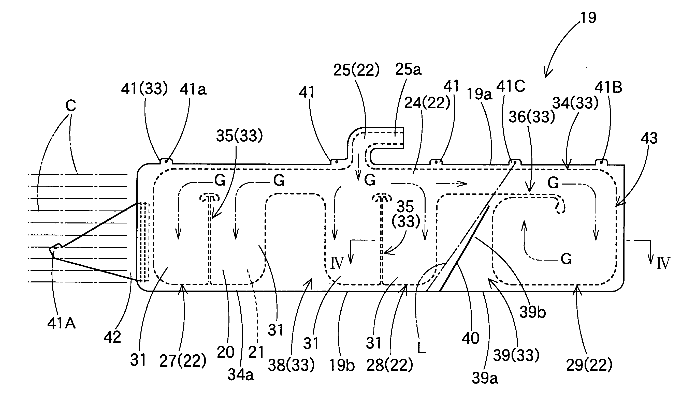 Head-protecting airbag apparatus