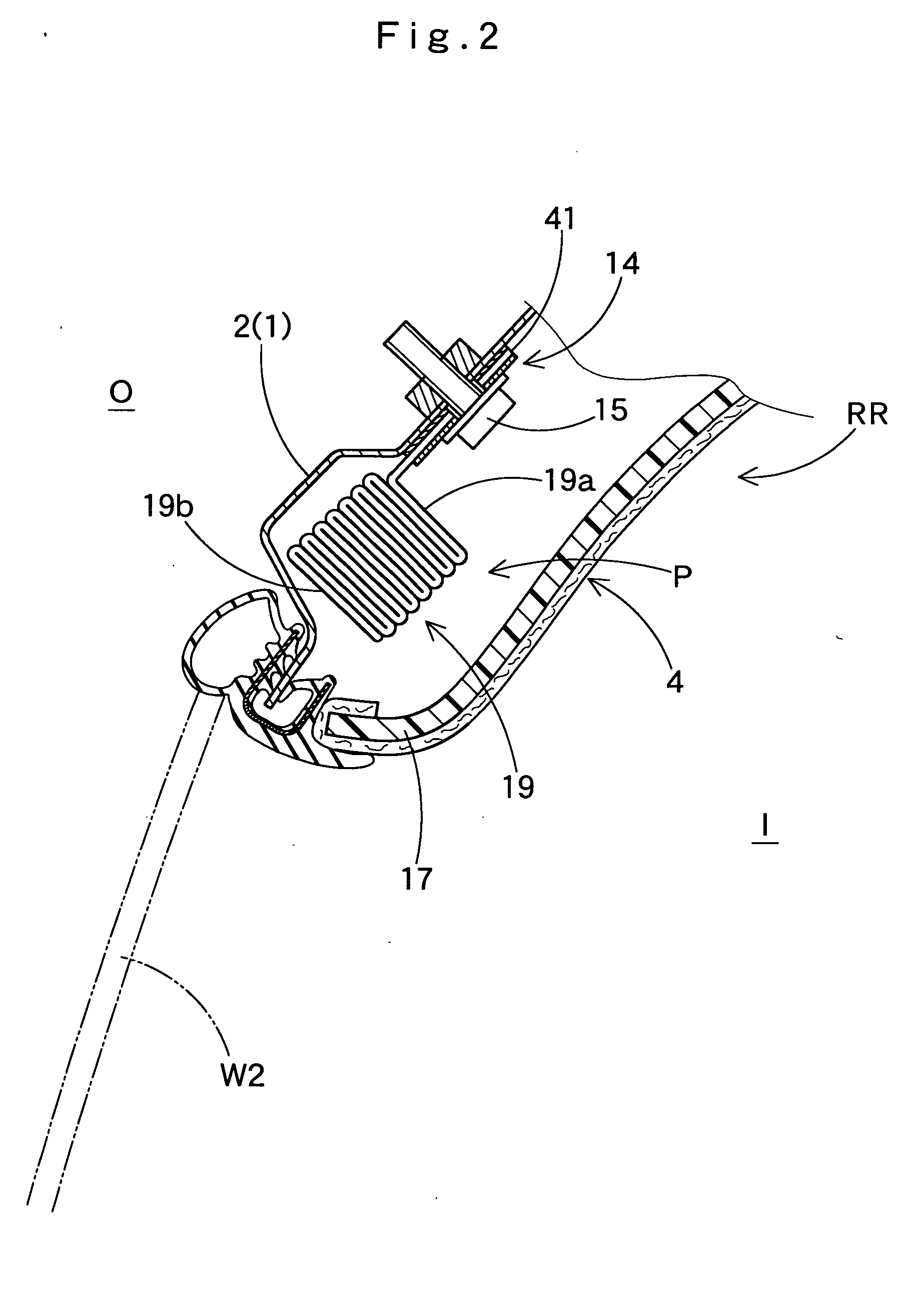 Head-protecting airbag apparatus