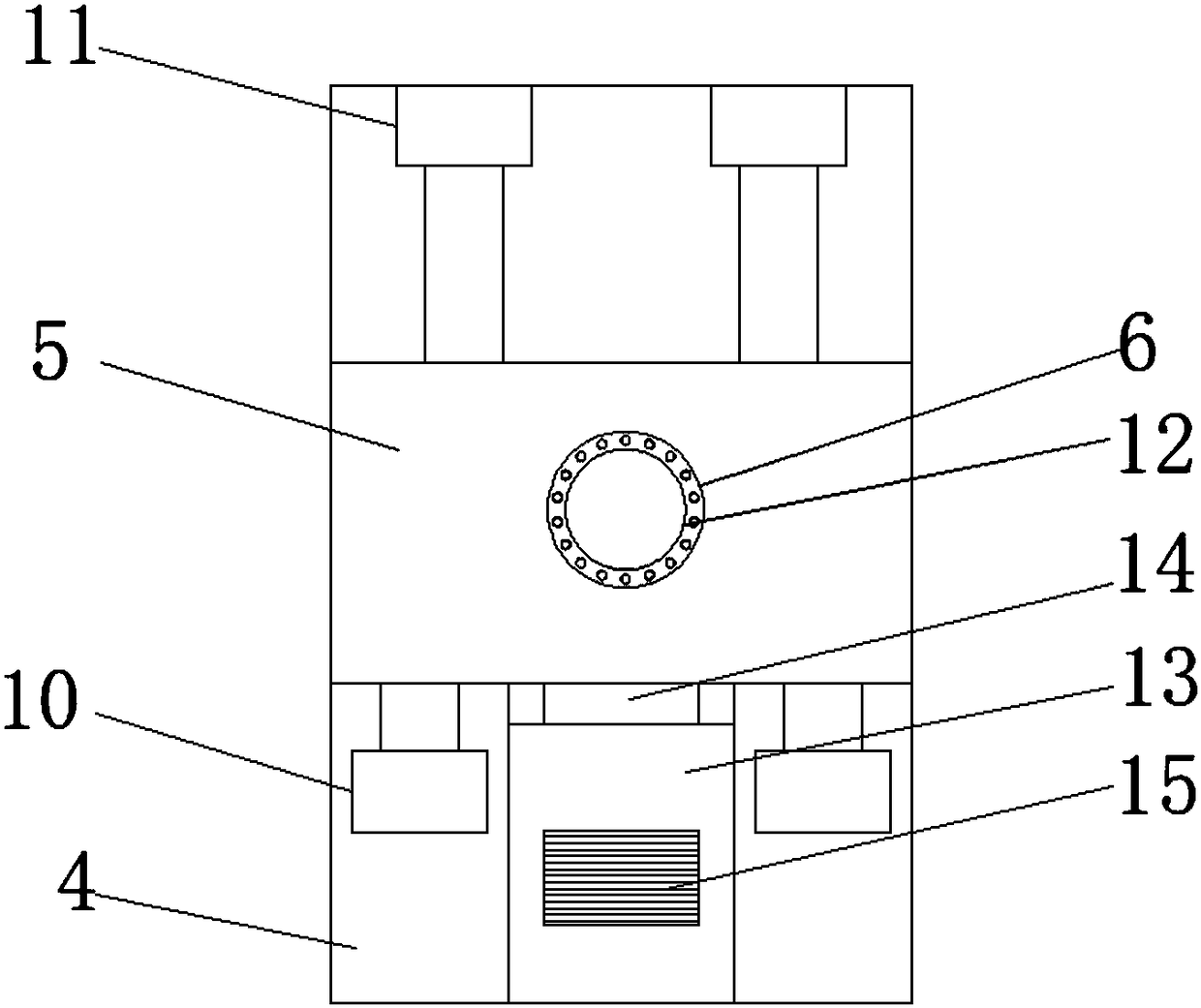 Wallboard of unit type photogravure press