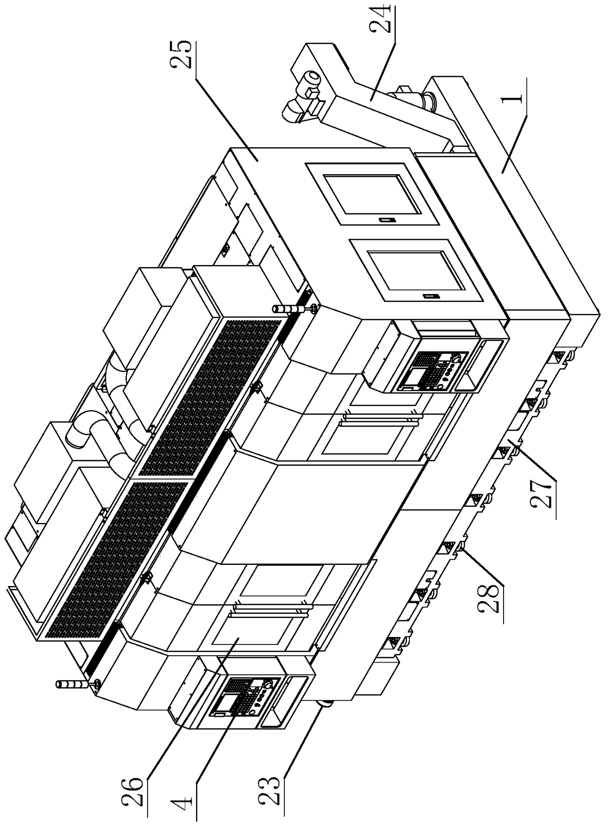 Multi-spindle CNC vertical special lathe