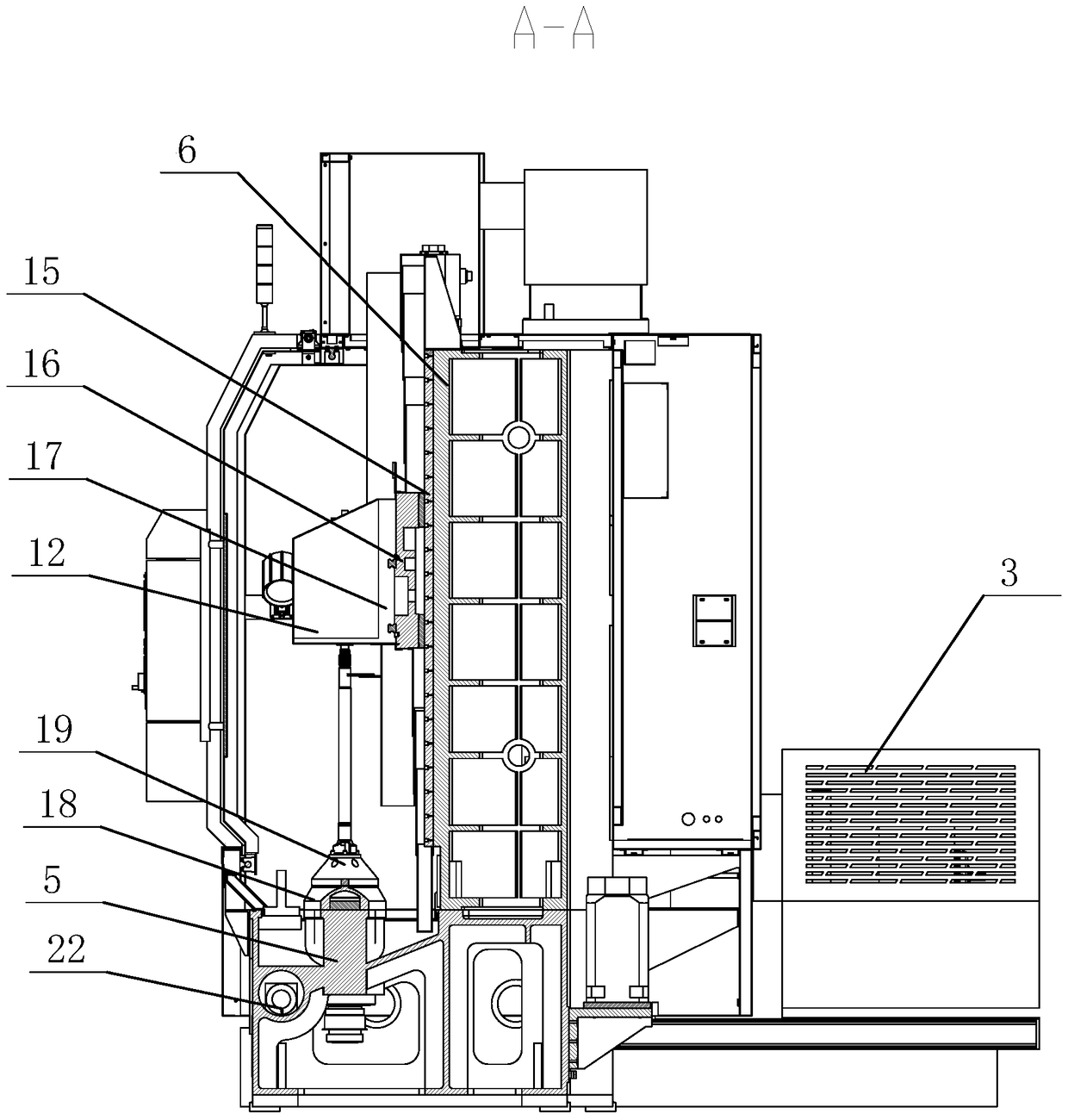 Multi-spindle CNC vertical special lathe