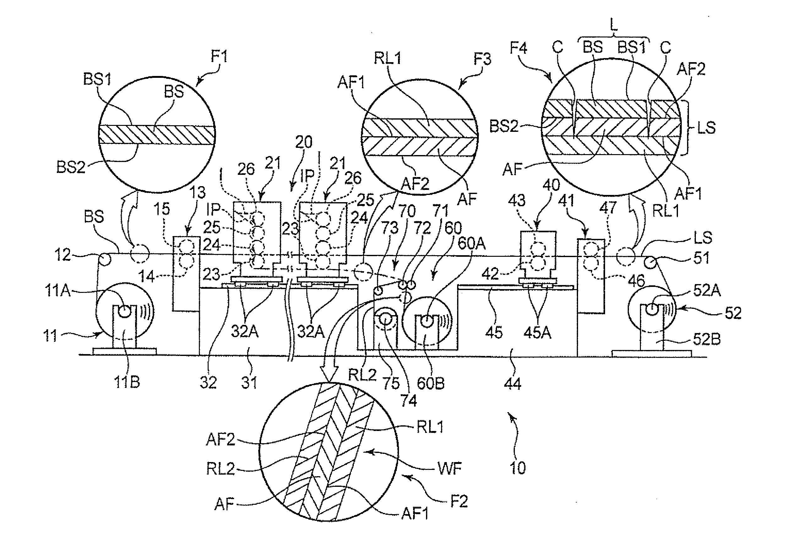 Label manufacturing device and label printer