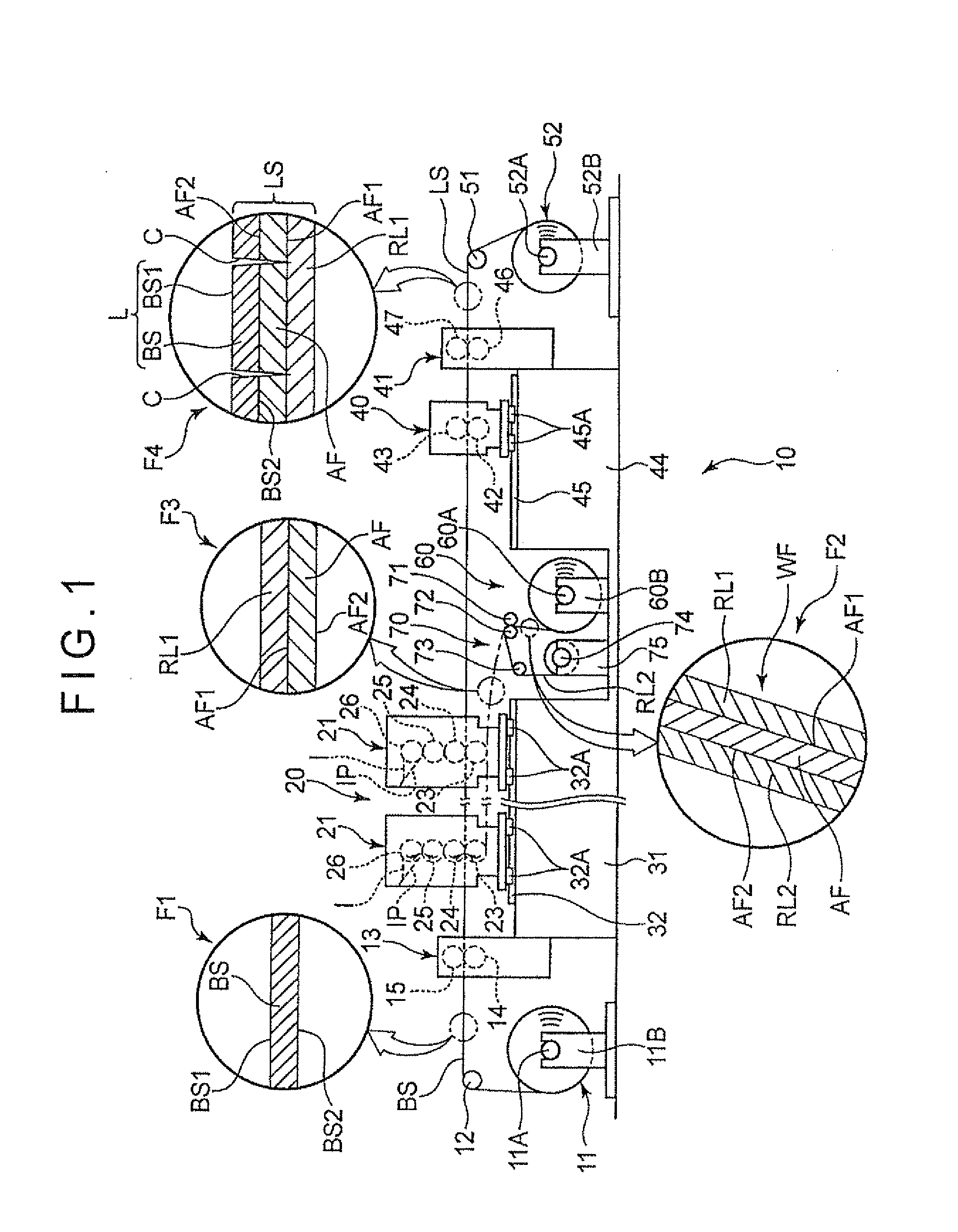 Label manufacturing device and label printer