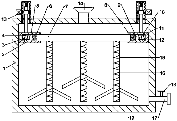 Multidirectional disturbance type device for preparation of roxburgh anoectochilus terminal bud