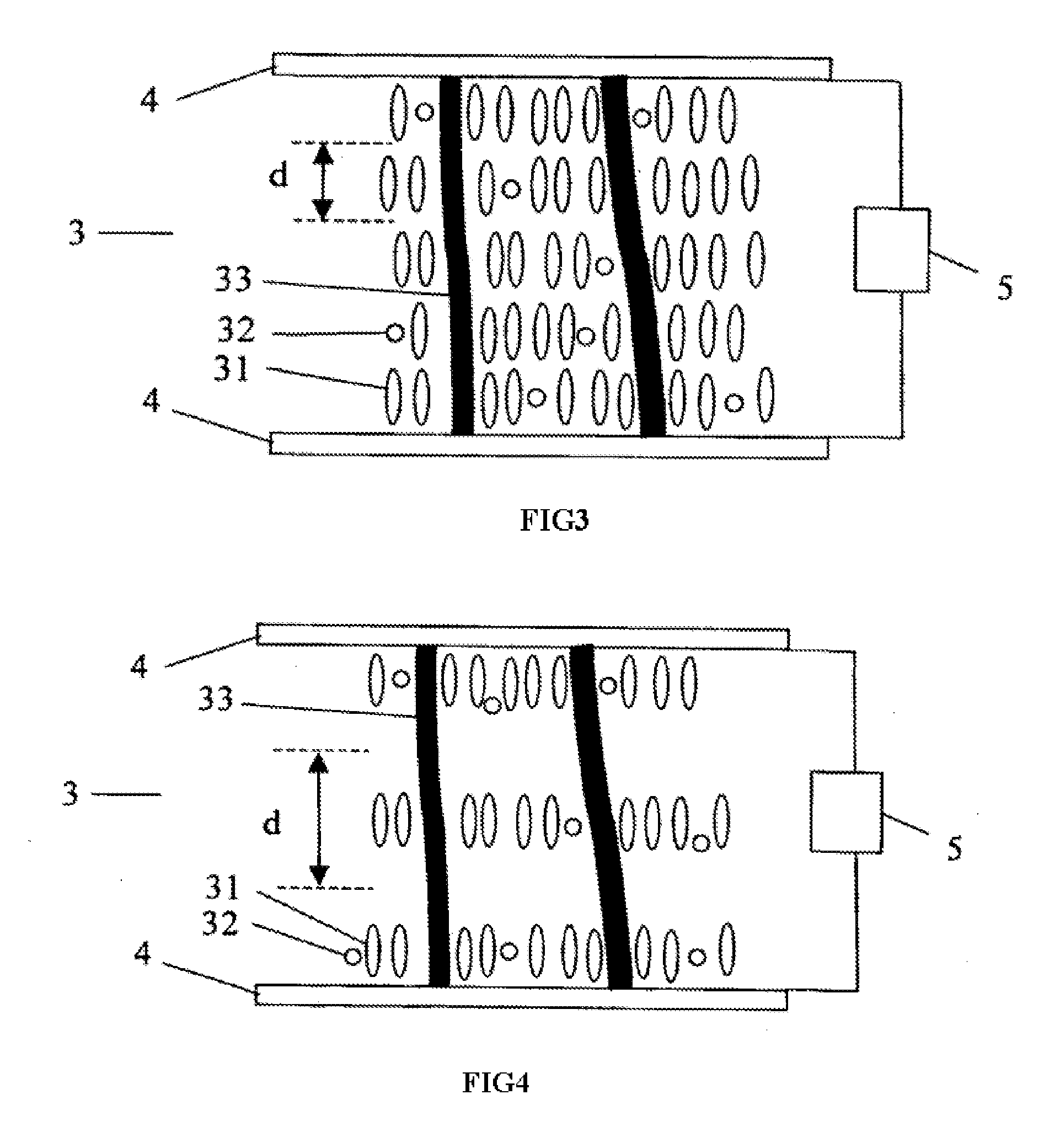 Electrically controlled medium for modulating light