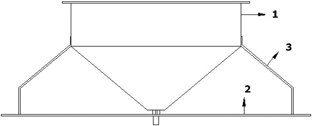 Edge coverage enhancement single polarization omnibearing ceiling antenna