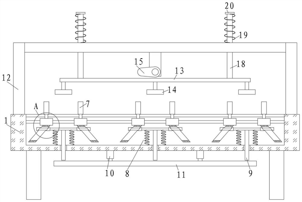 Soap impressing device and use method