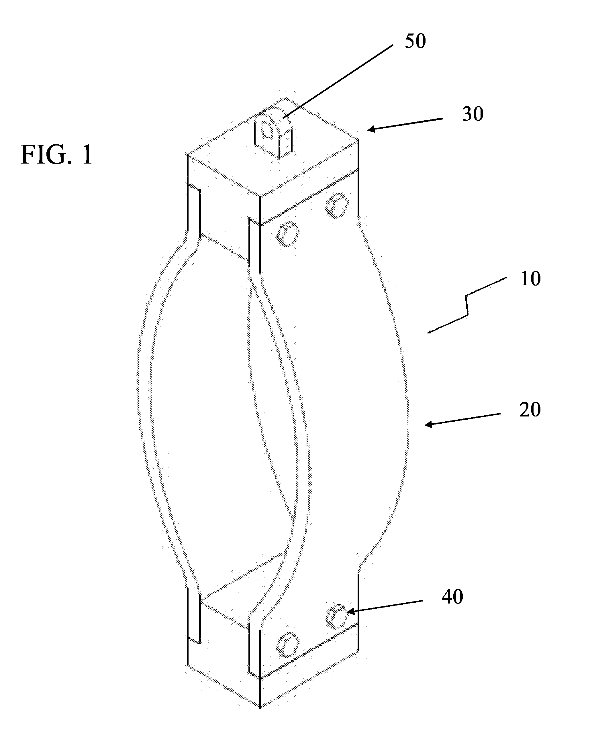 Shock Absorber with Compliant Members