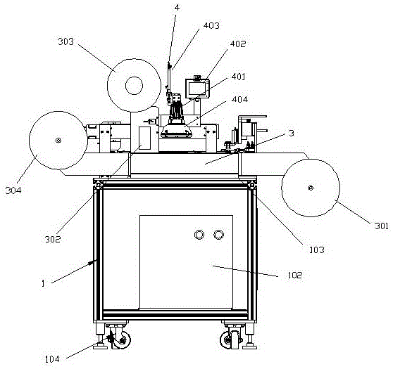 Micro switch packaging machine with detection device