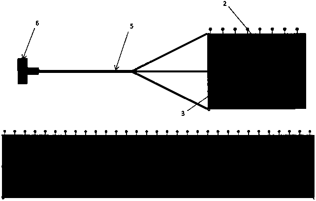 Membrane structure protective wall for dam scouring protection and application method thereof