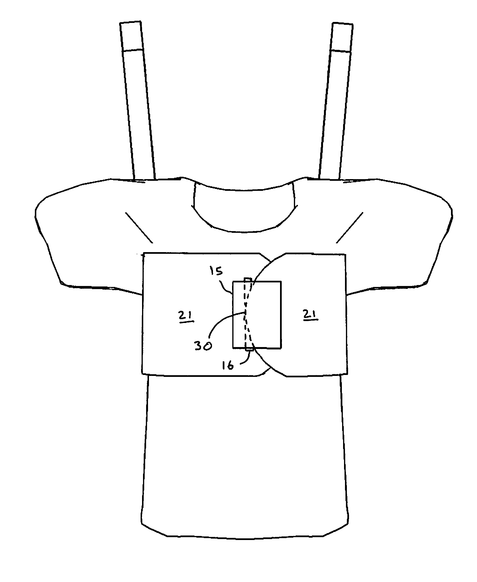 Device and methods for accessory chest muscle development