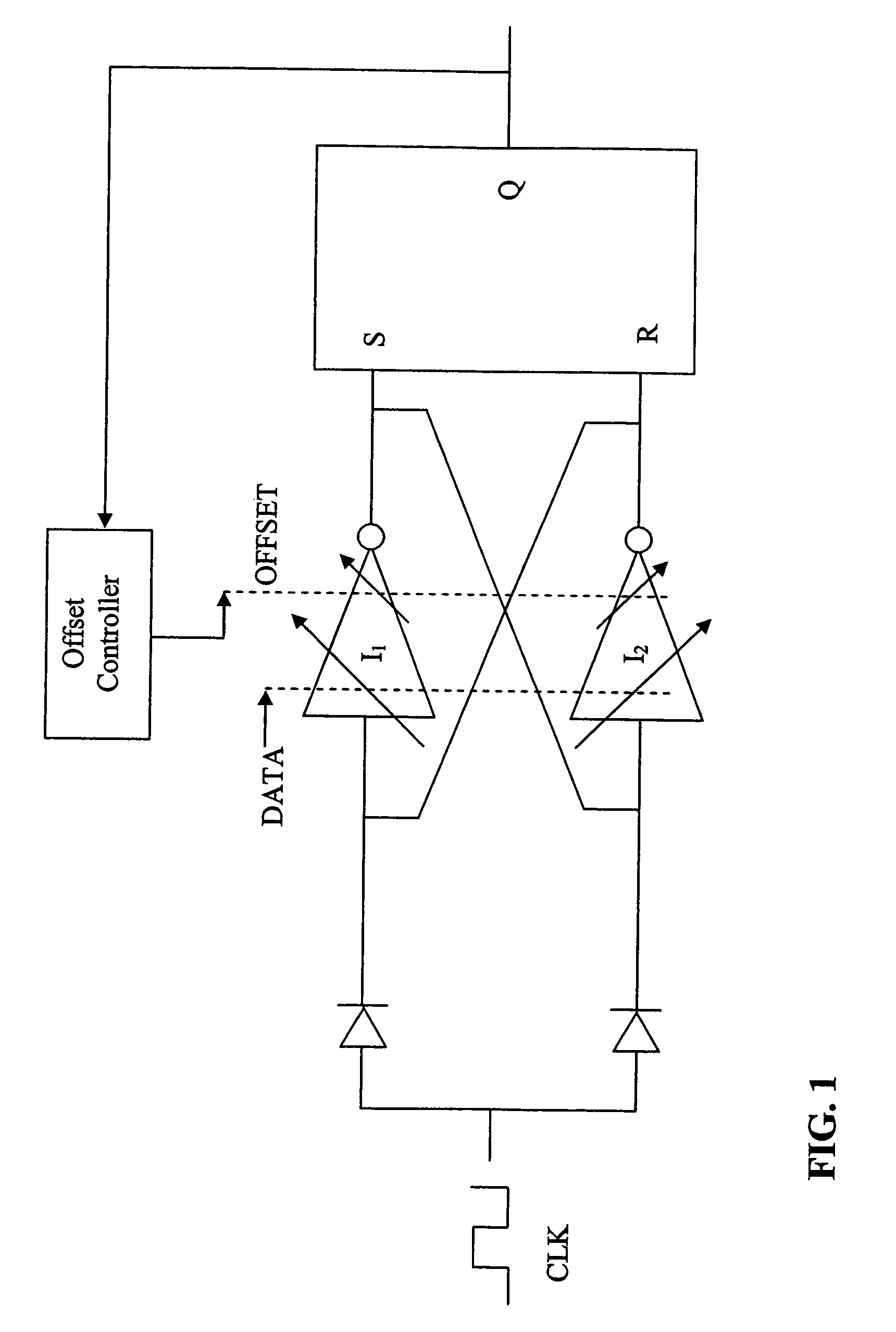 High-speed data sampler with input threshold adjustment