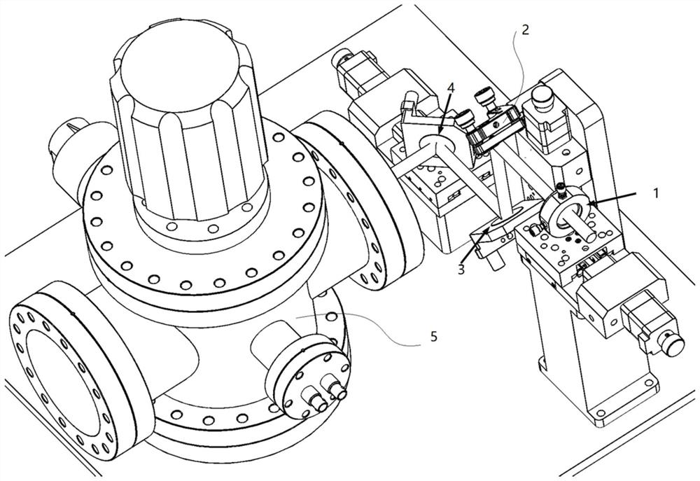 Vacuum type three-dimensional scanning laser surface cleaning and collecting device