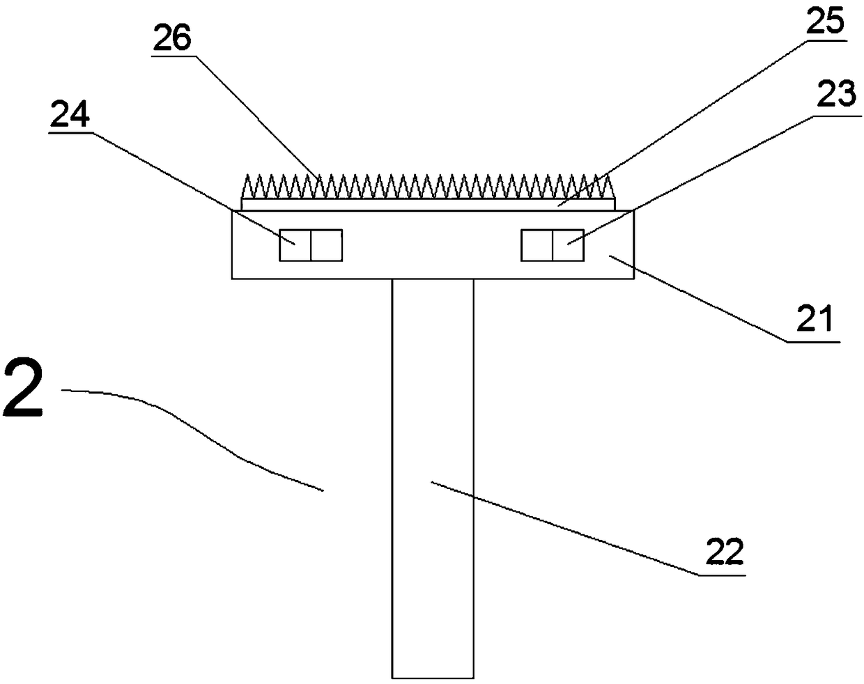 Lifting type undisturbed soil triaxial sample preparation device