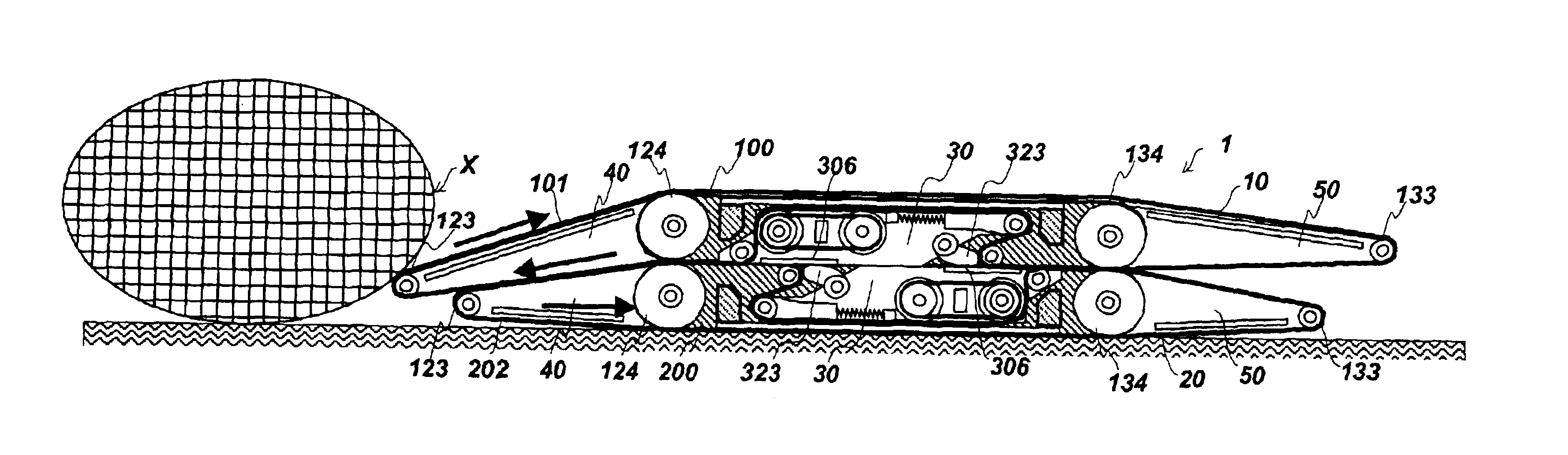 Transfer device, transfer device assembly, and accommodating device thereof