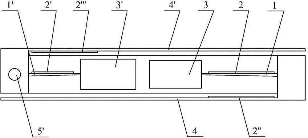 Piezoelectric oscillator structure for vibration energy recycling