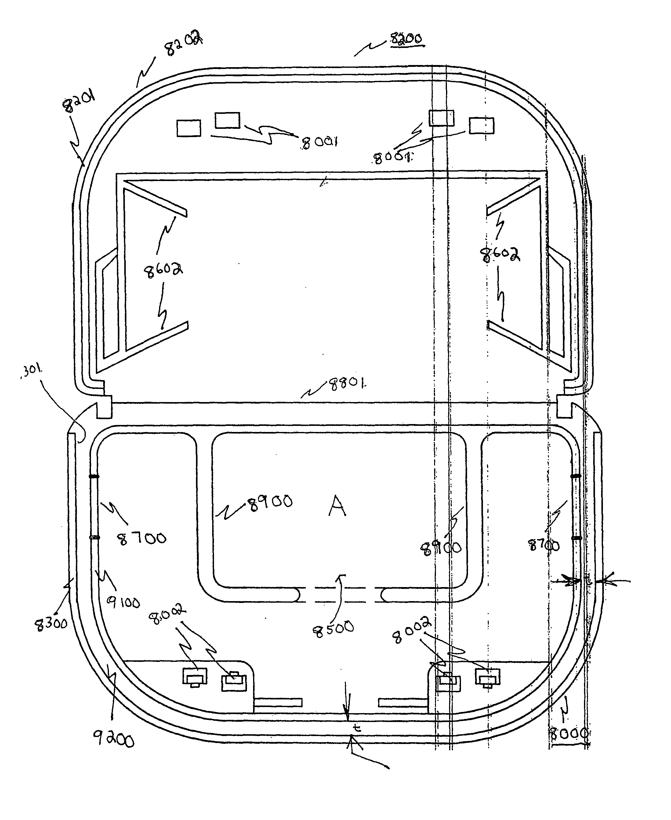 Tamper resistant weighted rodent and insect bait station